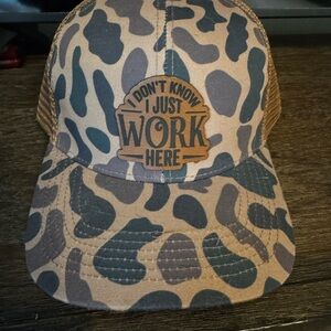 Lost Co. Brown Mesh Hat